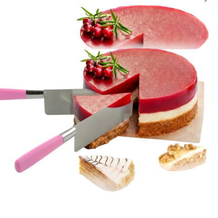 Taartsnijder voor nauwkeurig snijden en elegant serveren van taarten en taartjes