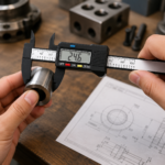 Digitale schuifmaat van koolstofvezelcomposiet – 100/150 mm - Afbeelding 2