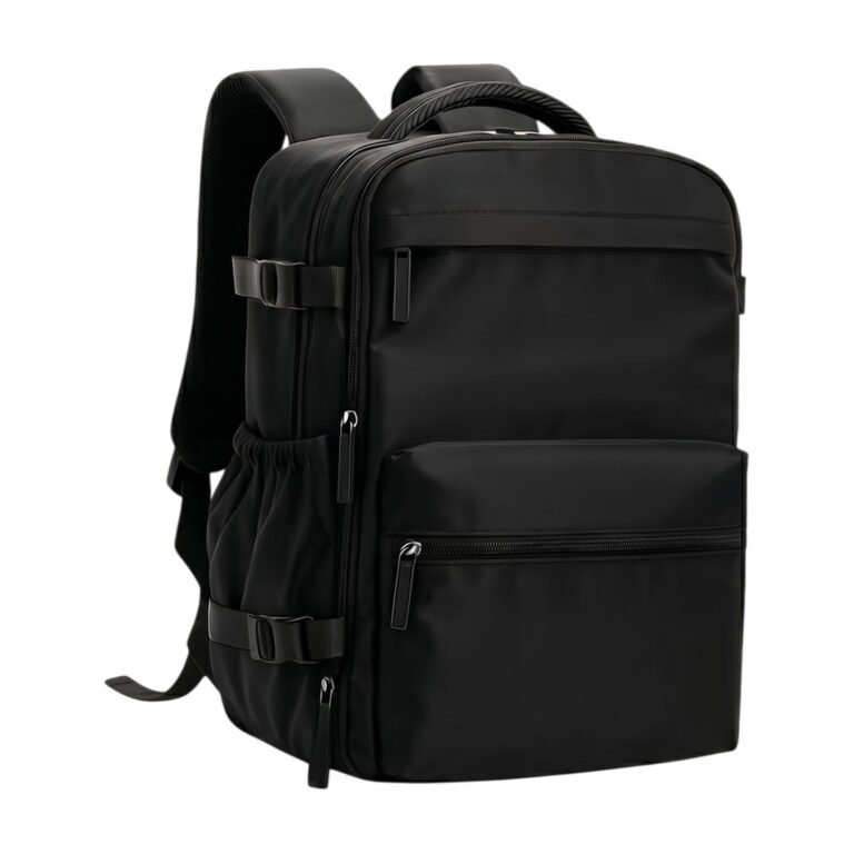 Reisrugzak met vacuümcompressie en handpomp – 25 l