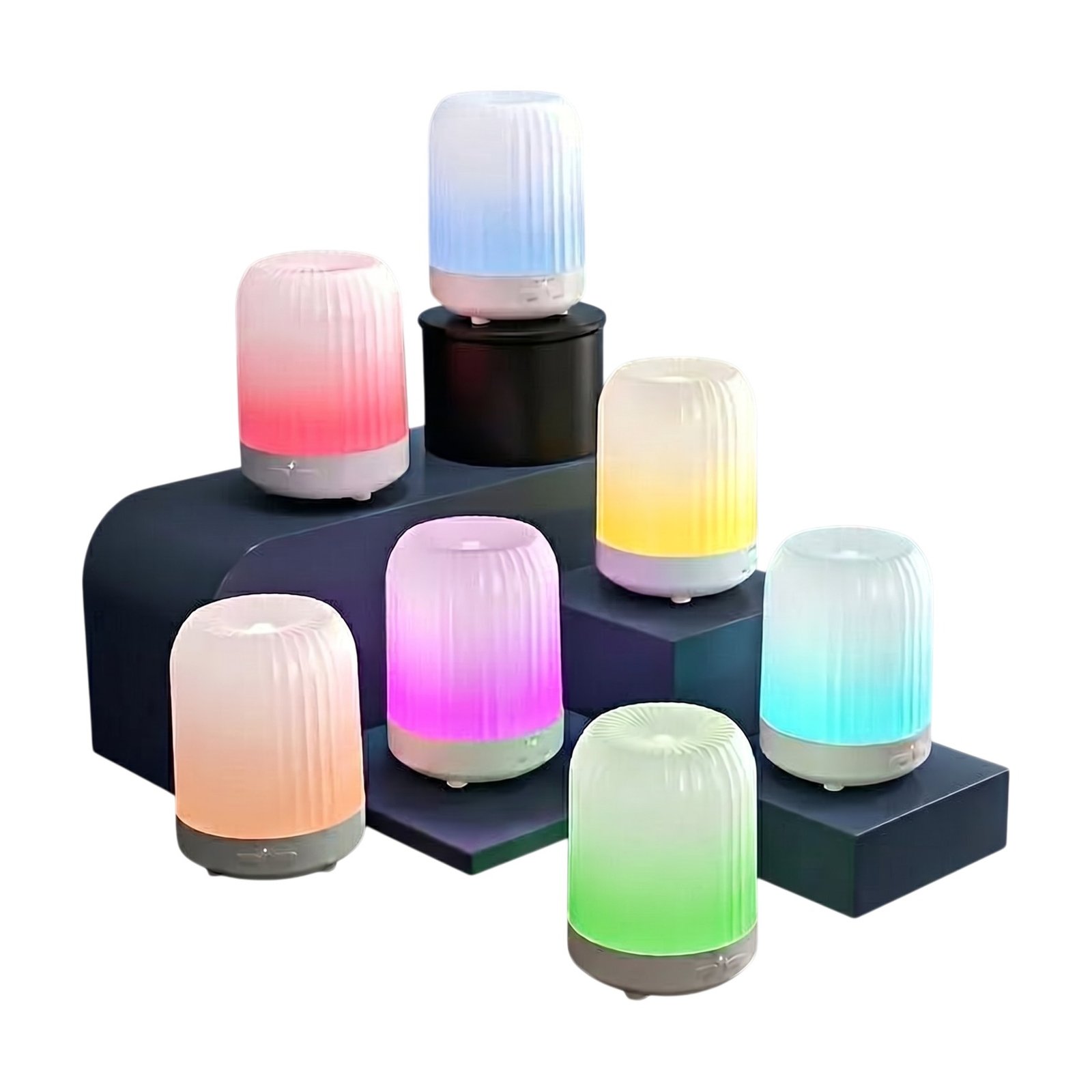 ef-35431-45043-fyld85 Aromadiffuser met fijne nevel, 7 kleureffecten en USB voor thuis en op kantoor - Afbeelding 1