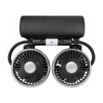 Dubbele autoventilator voor de hoofdsteun met USB en 3 snelheden - Afbeelding 4