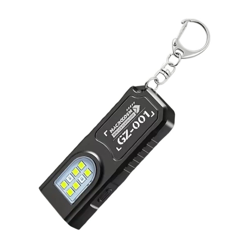 ef-50558-50559-fyld85 Oplaadbare minizaklamp met clip en 5 lichtstanden - Afbeelding 1