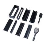 10-delige sushiset met vormen en accessoires