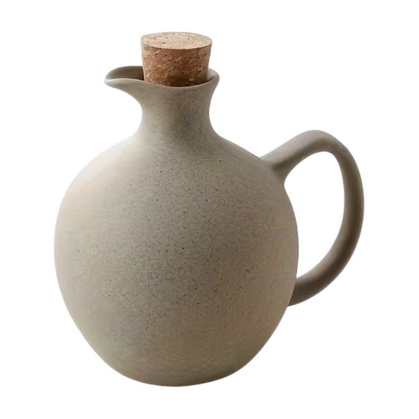 ef-53924-53925-fyld85 Keramische oliefles 500 ml met kurk